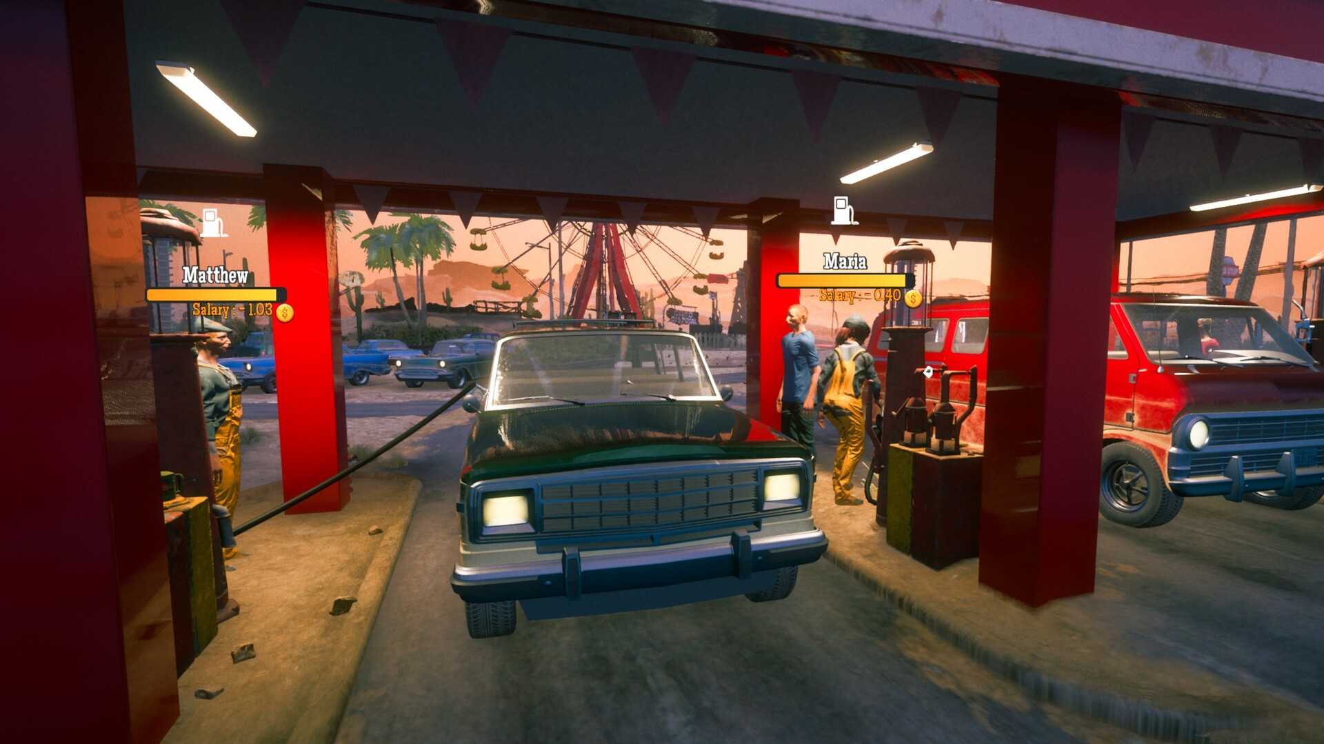 gas station simulator